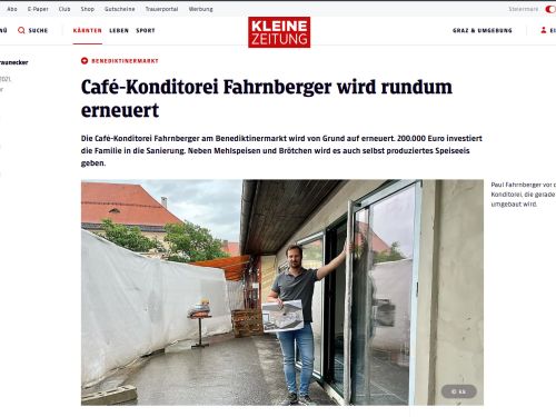 Kleine Zeitung Bericht 07/21